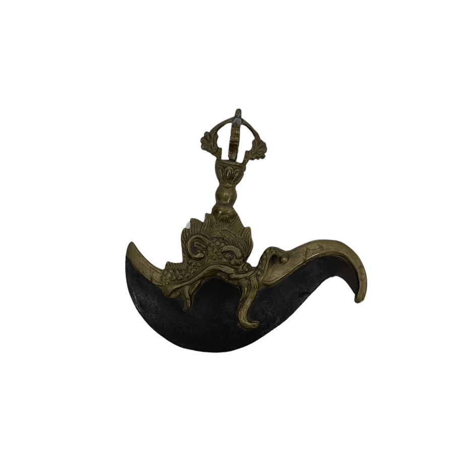 Brass Trigug with Vajra Handle.