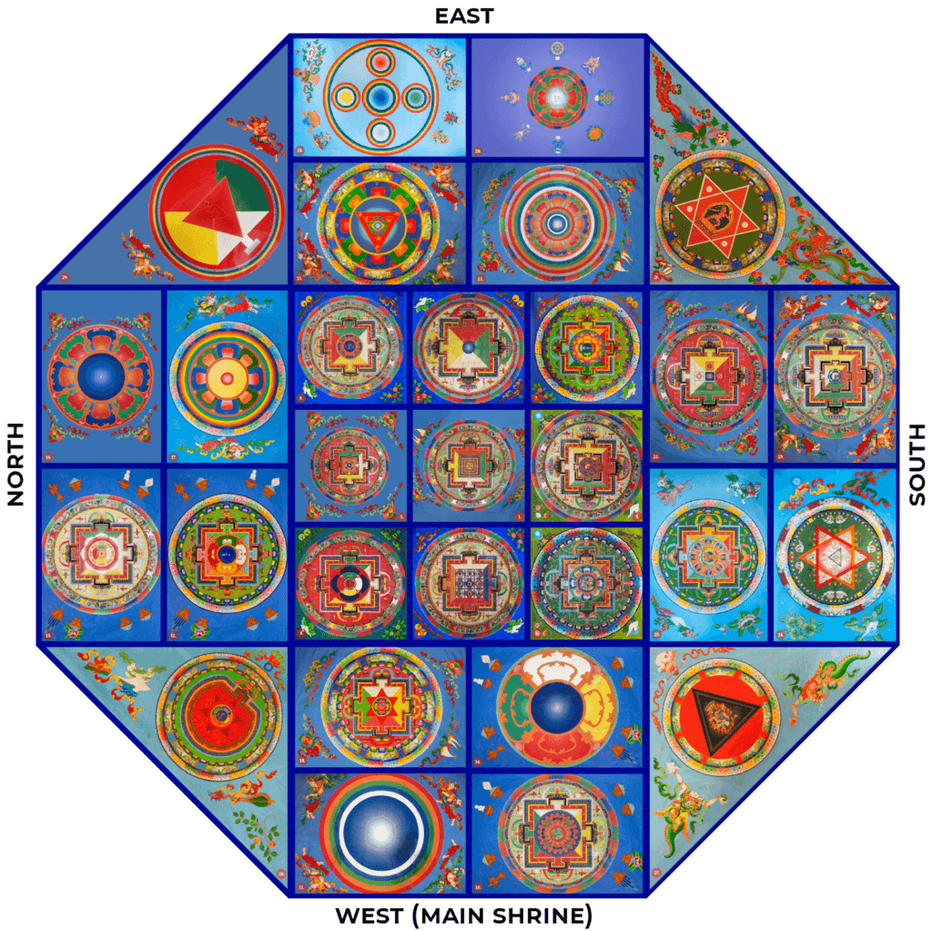 Crowdsourced Ceiling Mandala Sponsorship