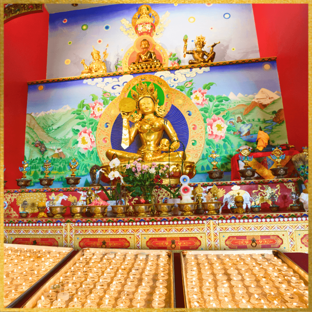 Butterlamp Offerings for Chötrul Düchen and Global Sangha Day