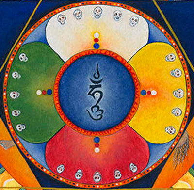 Simhamukha Mandala Print ~ Consecrated