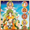Yeshe Tsogyal Thangka Print - Large : One-Time Donation
